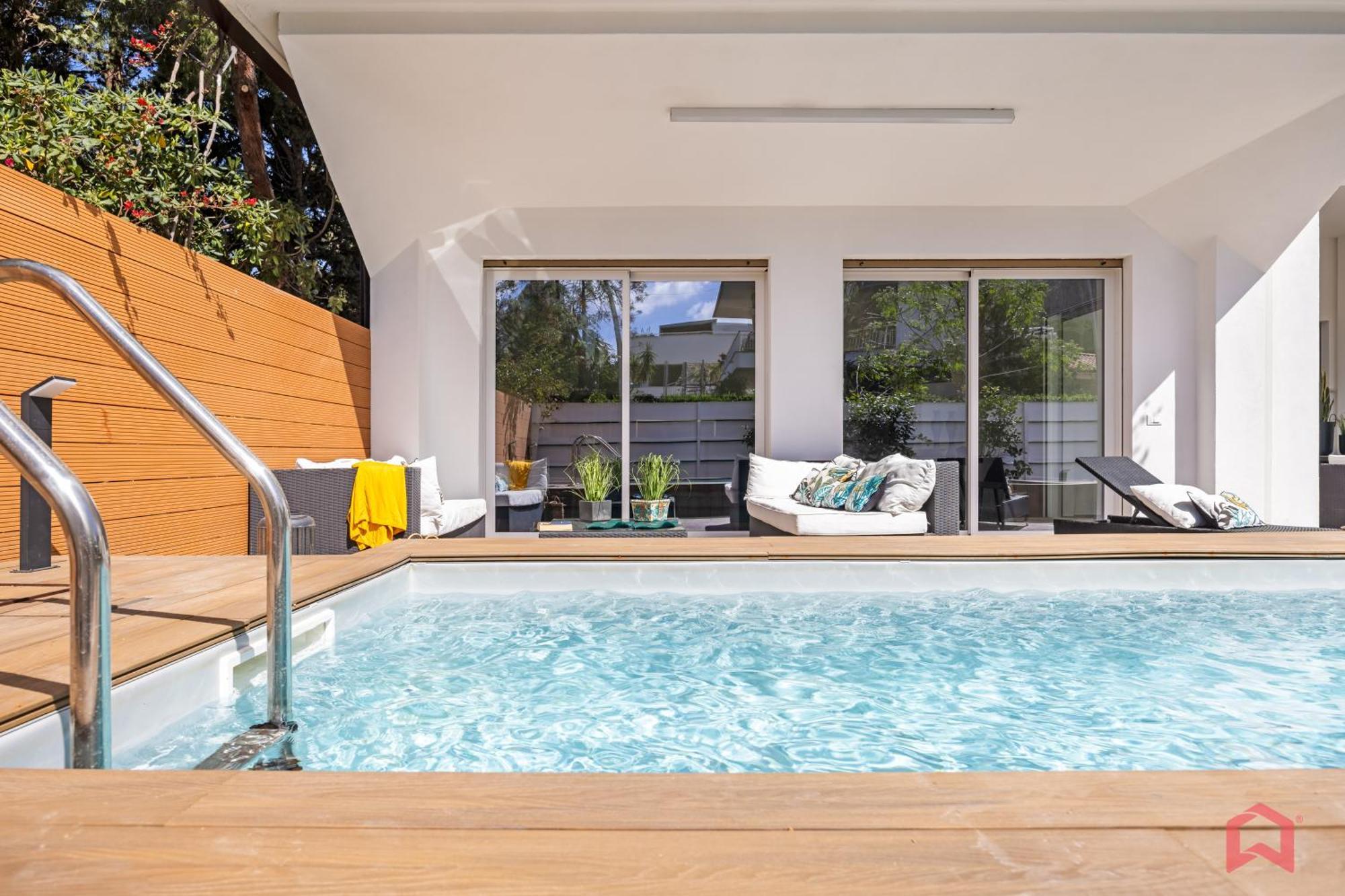 Appartamento In Villa Con Piscina Privata باليرمو المظهر الخارجي الصورة