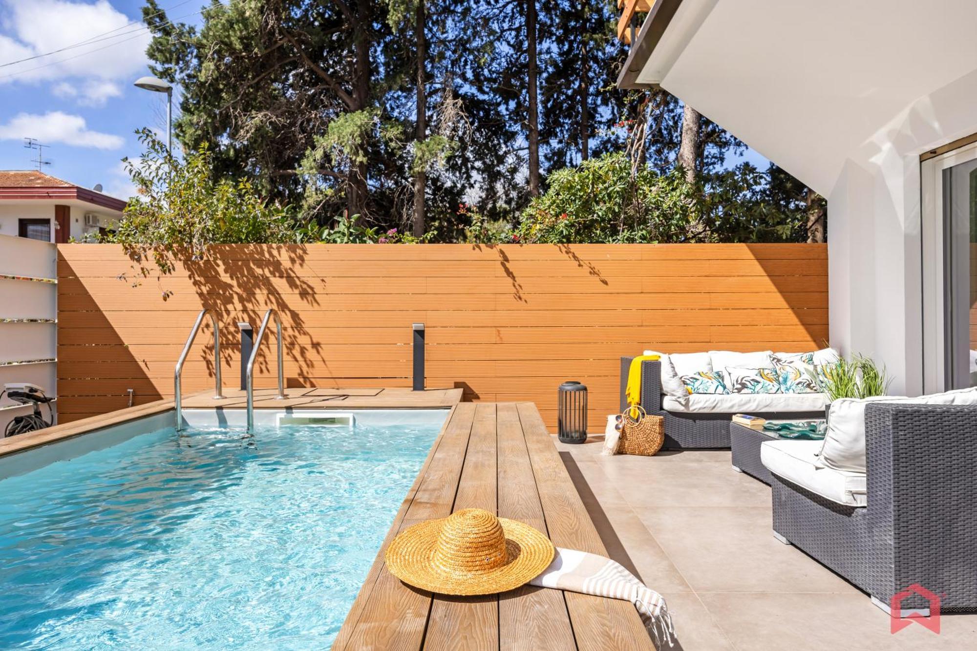 Appartamento In Villa Con Piscina Privata باليرمو المظهر الخارجي الصورة